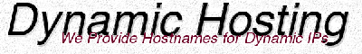 Dynamic Hosting